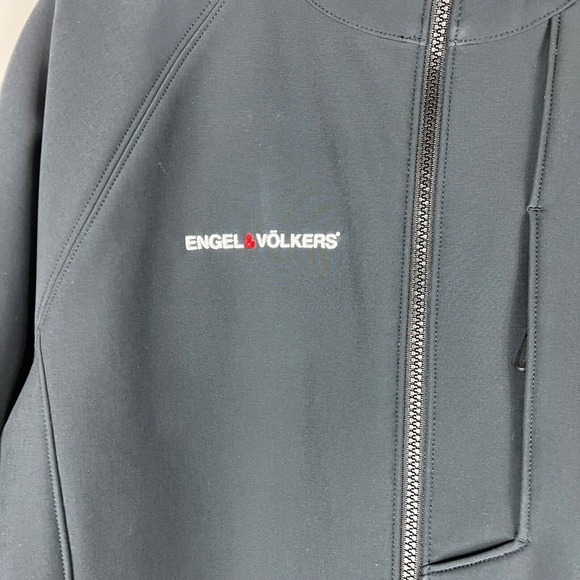 LL Bean Pathfinder Softshell Jacket Men's Large Black NWT Outerwear Coat - Picture 4 of 6